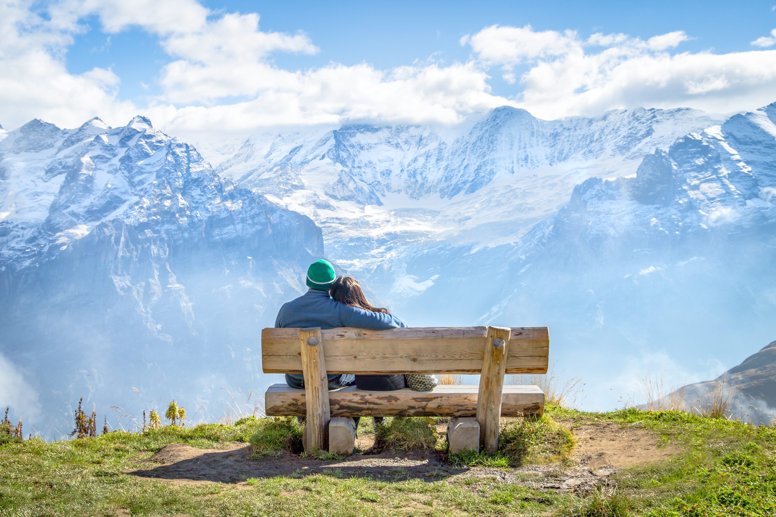 Ausblick Berge